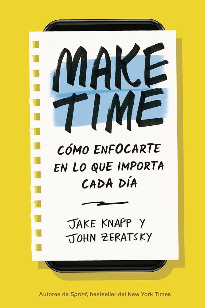 Portada libro 'Make time'.