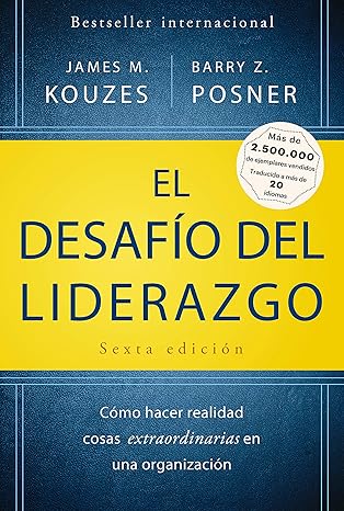 Portada libro 'El desafío del liderazgo' de James M. Kouzes y Barry Z. Posner.