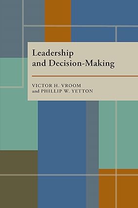 Portada libro 'Leadership and decision-making'.