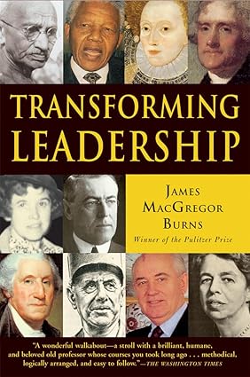 Portada libro 'Transforming leadership'.