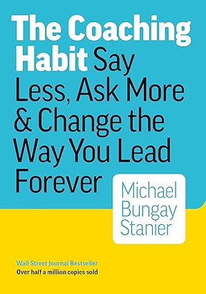 Portada libro 'The coaching habit'.