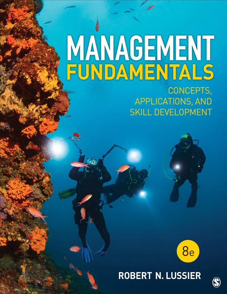 Portada de libro 'Management fundamentals' de Robert N. Lussier